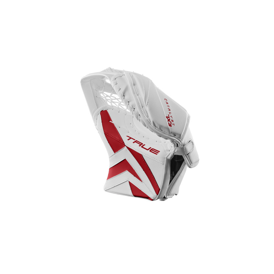 BRANKÁRSKA LAPAČKA TRUE CATALYST 7X3 WHITE/RED INTERMEDIATE